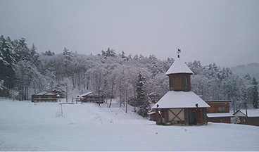 Kashiwagidaira Lake Resort winter scenery photos